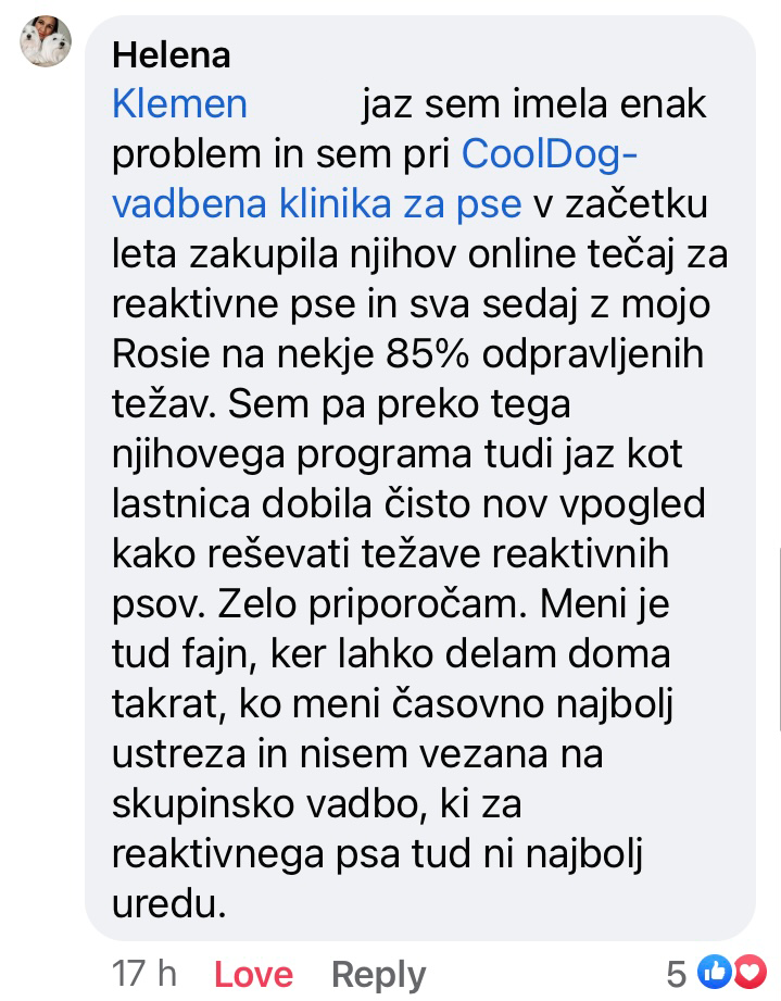 Helena Testimonial Reaktivci