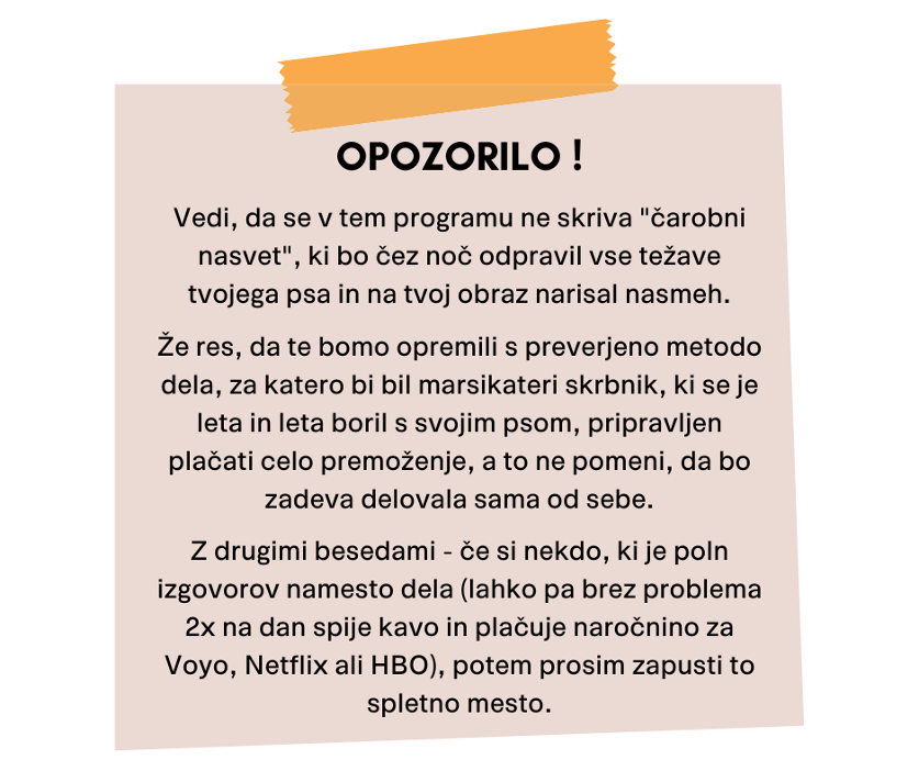 Opozorilo